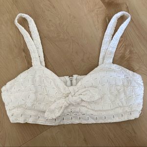 Abercrombie & Fitch Eyelet Bralette